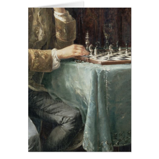 Los jugadores de ajedrez, 1887 (Frente)