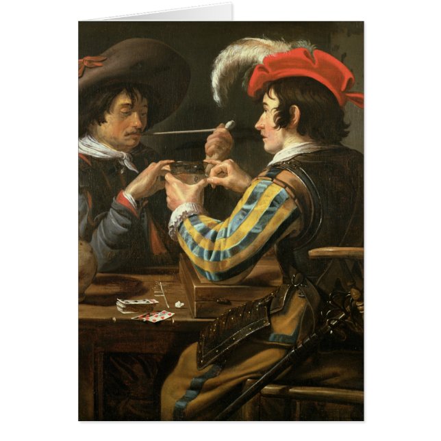 Los jugadores de tarjeta (Frente)