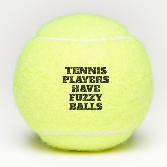Los jugadores de tenis tienen pelotas borrosas (Anverso)