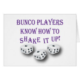 ¡los jugadores del bunco saben sacudirlo para