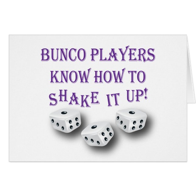 ¡los jugadores del bunco saben sacudirlo para (Anverso (Horizontal))