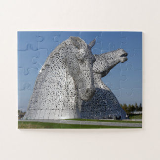 Los Kelpies, el rompecabezas de Helix, Falkirk
