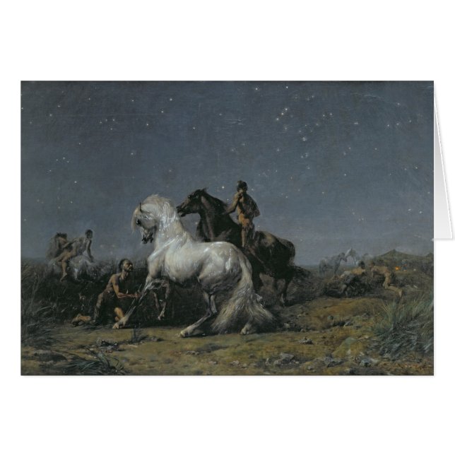 Los ladrones del caballo, siglo XIX (Anverso (Horizontal))