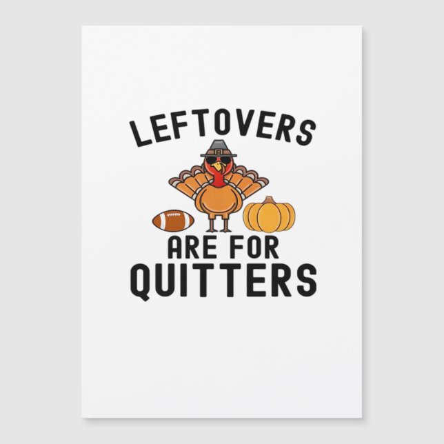 Los Leftovers son para el Día de Acción de Gracias (Anverso)