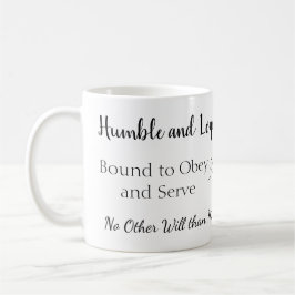 Los lemas de las seis reinas tudor en una taza