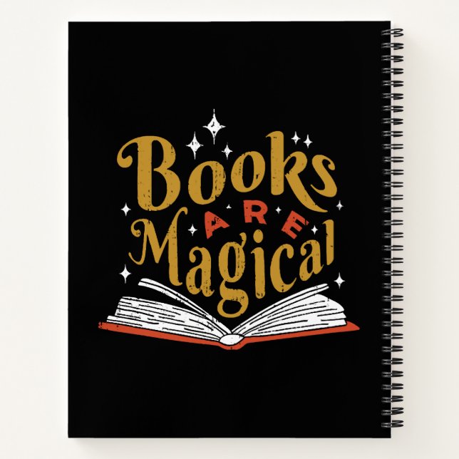 Los libros antiguos son mágicos (Reverso)