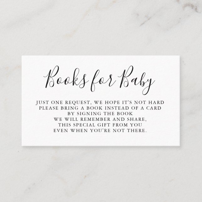 Los libros piden el parte movible de la invitación (Anverso)