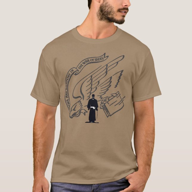 Los libros son camisetas de armas (Anverso)