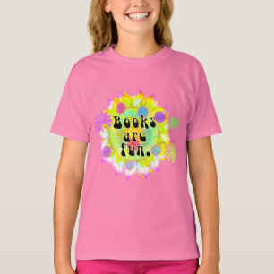 Los libros son camisetas de la diversión