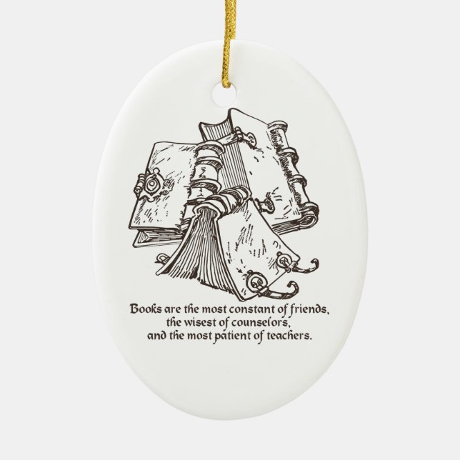 Los libros son ornamento constante (Frente)