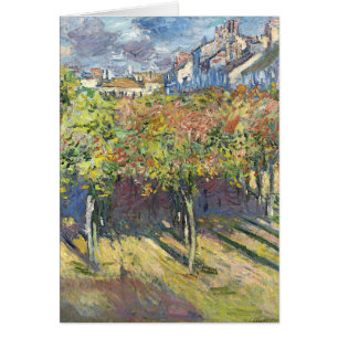 Los lindajes de la Poissy por Claude Monet