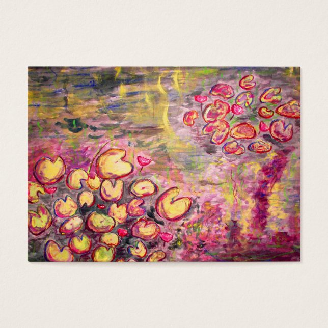 los lirios de agua florecen (Frente)