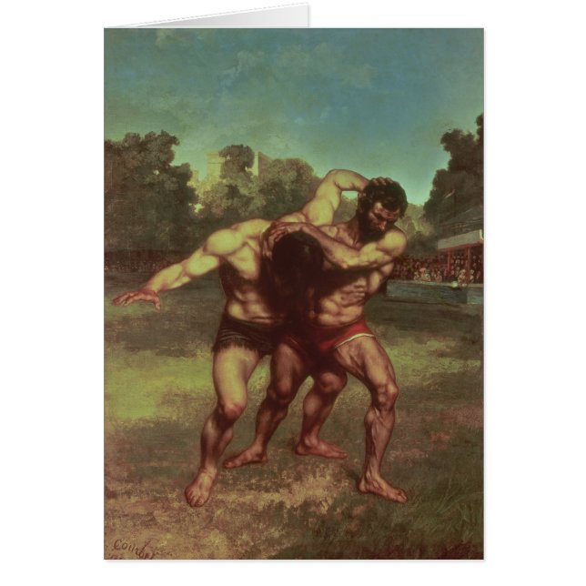 Los luchadores, 1853 (Frente)