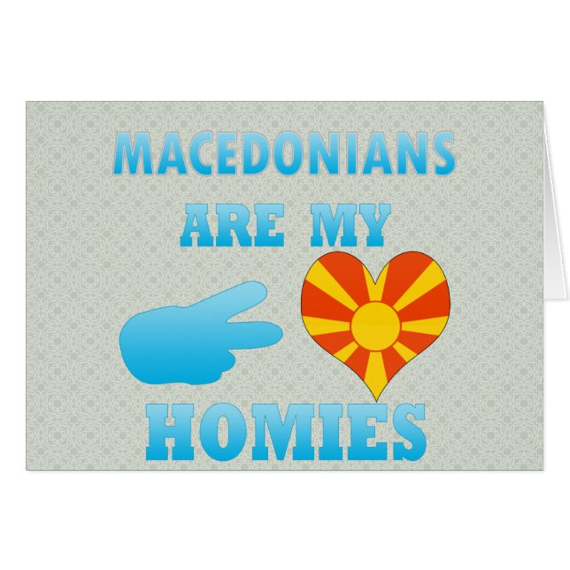 Los macedonios son mi Homies (Anverso (Horizontal))