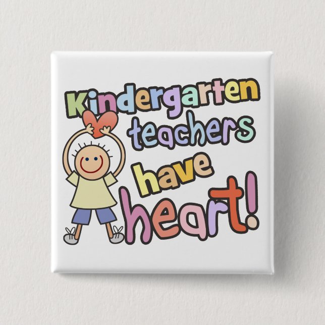 Los maestros de jardín de infancia tienen botón (Anverso)