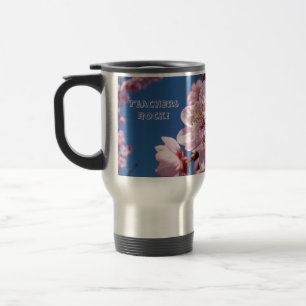 ¡Los maestros son geniales! Taza de café de viaje 