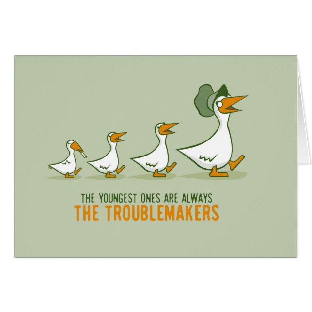 Los más jovenes son siempre los perturbadores (Anverso (Horizontal))