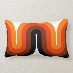 Los mediados de siglo curvan el Cojín decorativo