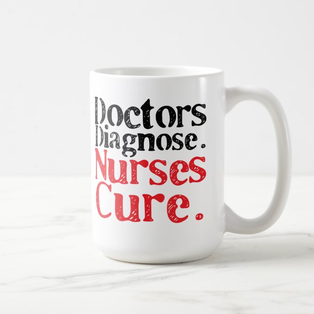 Los médicos diagnostican, taza de café de la (Derecha)