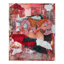 Los medios mixtos adoran el arte mariposa