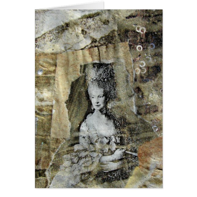 Los medios mixtos de la Dama de Oro (Frente)