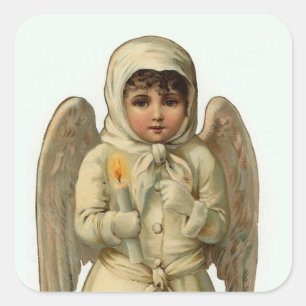 los mejores ángel de Navidad pegatinas grandes