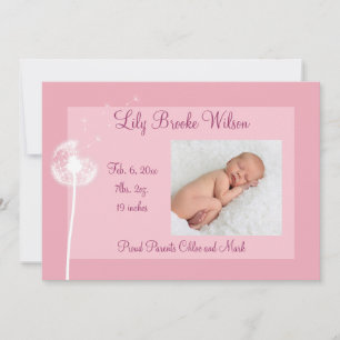 ¡¡¡Los mejores deseos!!! Anuncio de nacimiento 1 (