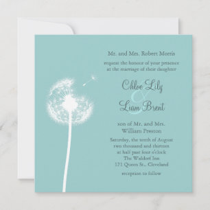 ¡Los mejores deseos! Invitación a la boda (turques