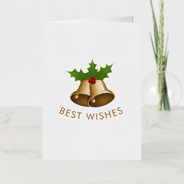 Los mejores deseos para las campanas de jingle (Anverso)