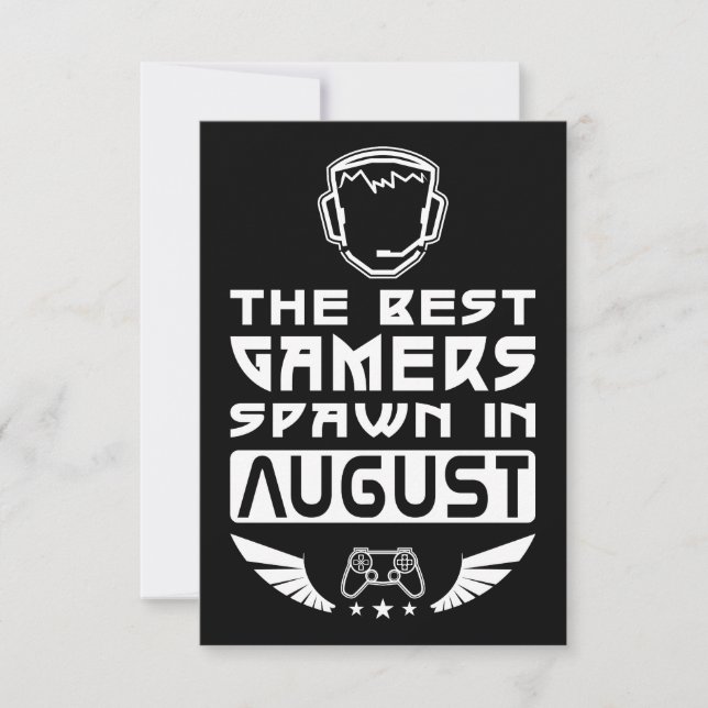 Los mejores jugadores jugaron en agosto (Anverso)
