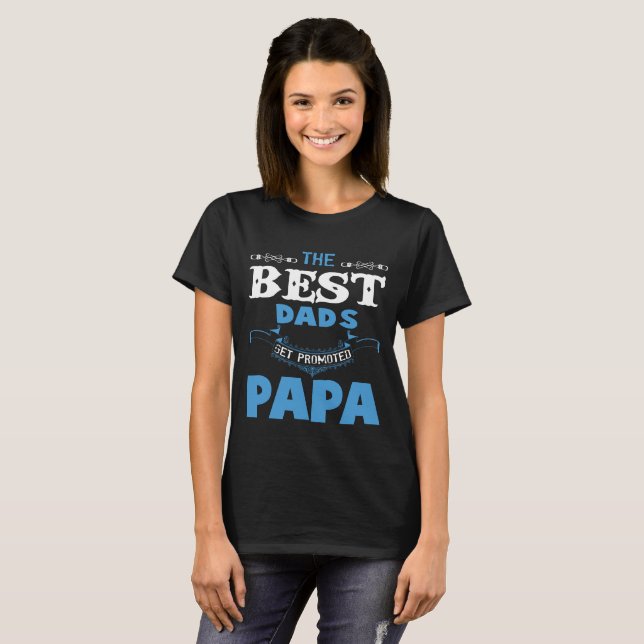 Los mejores papás consiguen la camiseta promovida (Anverso completo)