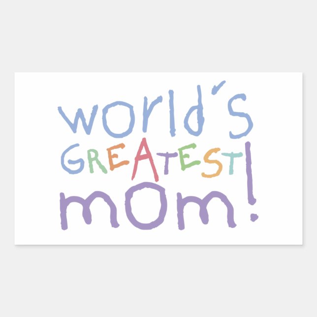 Los mejores Pegatinas de madres del mundo (Anverso)