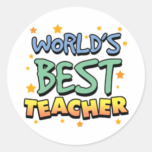 Los mejores pegatinas del profesor del mundo
