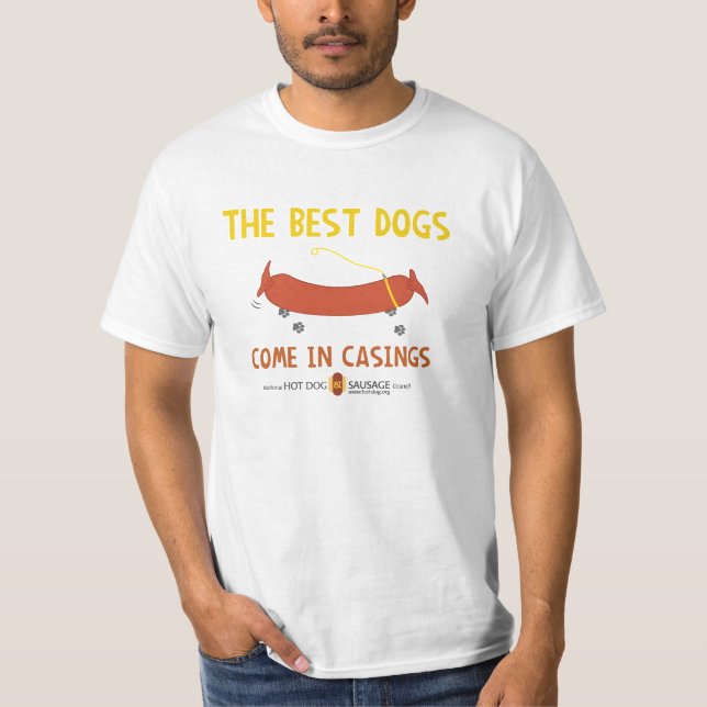 Los mejores perros vienen en camiseta de las (Anverso)