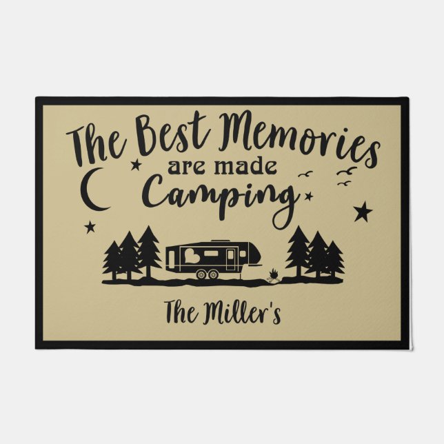 Los mejores Recuerdos son la alfombra de camping,  (Anverso)