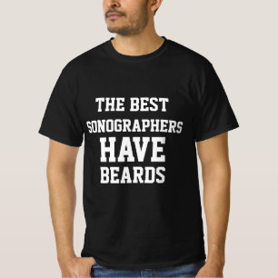 Los mejores sonógrafos tienen camiseta con barba
