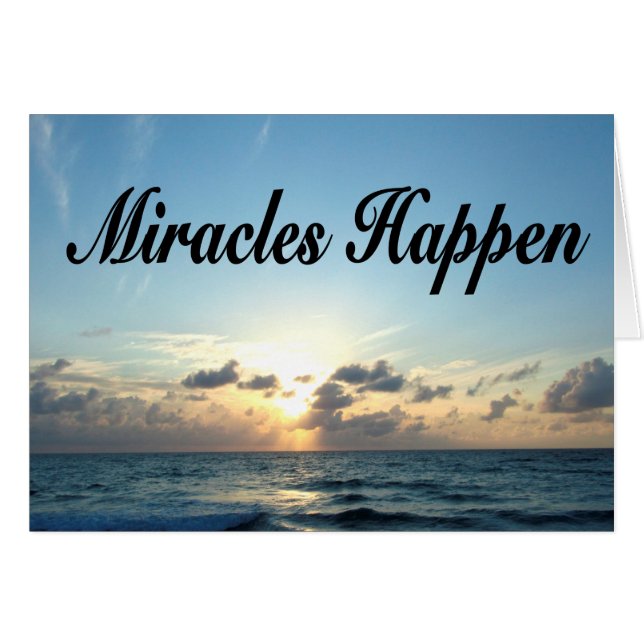 LOS MILAGROS SUCEDEN (Anverso (Horizontal))