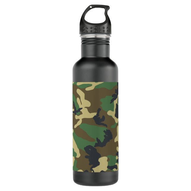 Los militares camuflan la botella (Anverso)