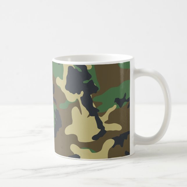 Los militares camuflan la taza (Derecha)