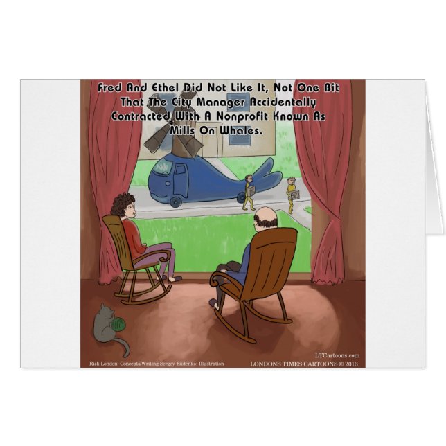 Los Mills Sobre Las Ballenas Son Graciosos (Anverso (Horizontal))