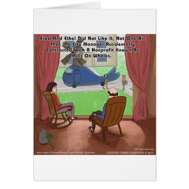 Los Mills Sobre Las Ballenas Son Graciosos (Frente)