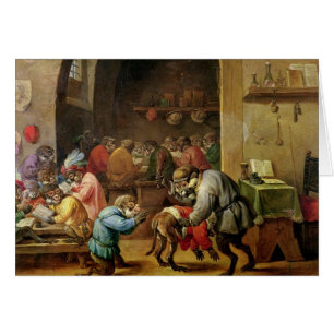 Los monos en la escuela