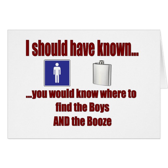 ¡Los muchachos Y los licores! (Anverso (Horizontal))