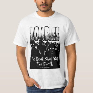 Los muertos caminarán la camisa del zombi de la