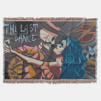 Los muertos del baile duran la manta del arte de