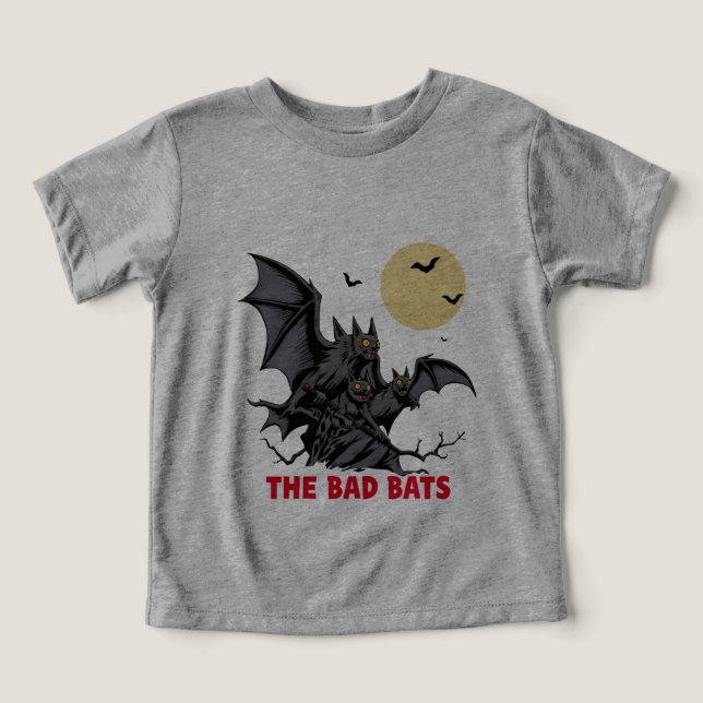 los murciélagos malos - regalo de halloween divert (Diseño delantero )