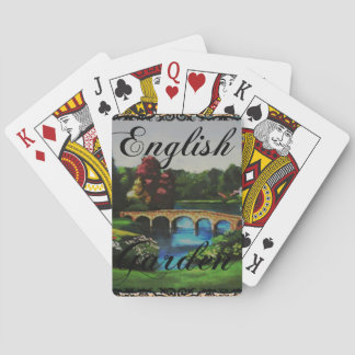 Los naipes ingleses de la colección del jardín