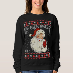 Los Navidades Big Nick Energy Santa Ugly Sweater