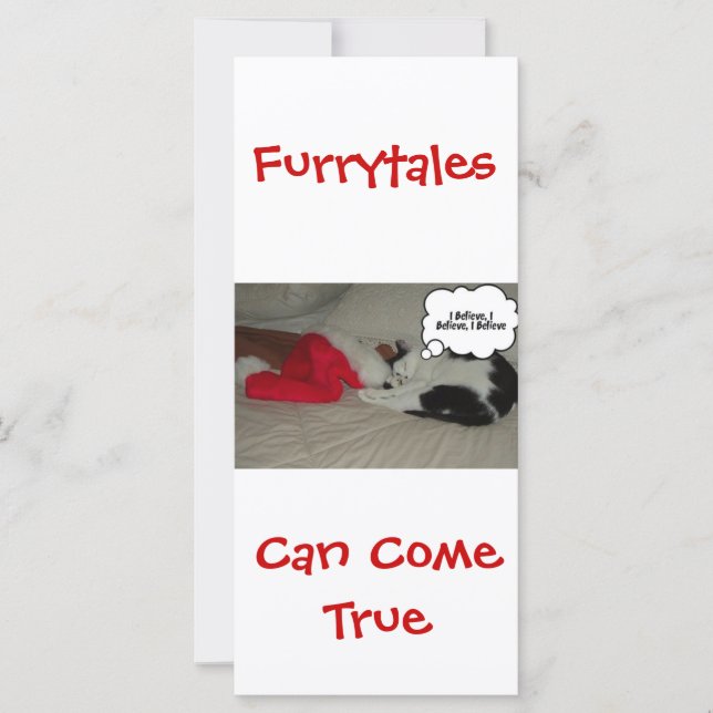 Los navidades creen que los gatitos blancos y negr (Anverso)