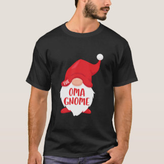 Los Navidades De Camiseta De Oma Gnome Costume S
